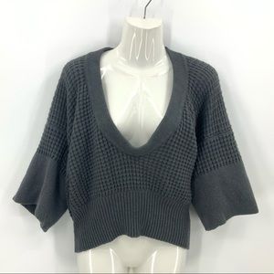 Duffy Wool Cashmere Oversized Waffle Knit Sweater